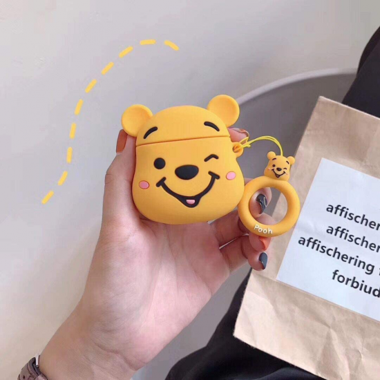 BİPOWER Airpods 1-2. Nesil Uyumlu Winnie Sarı BİPOWER Airpods 1-2. Nesil Uyumlu Winnie Sarı