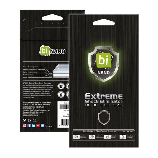 BİNANO Extreme General Mobile GM 22 Nano Ekran Koruyucu
