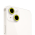 Binano Iphone 13/13 Mini Fosforlu Sarı Kamera Koruyucu