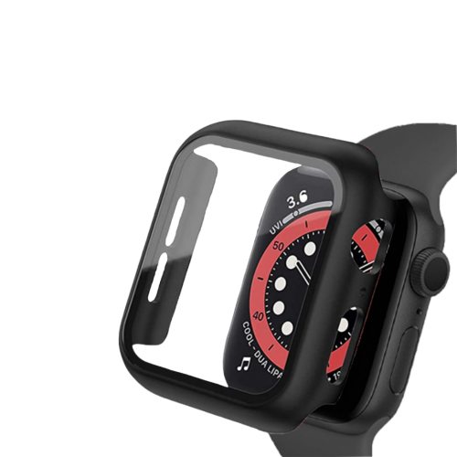 BİNANO Apple Watch 38mm Sense Kasa ve Ekran Koruyucu Siyah