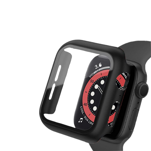 BİNANO Apple Watch 42mm Sense Kasa ve Ekran Koruyucu Siyah
