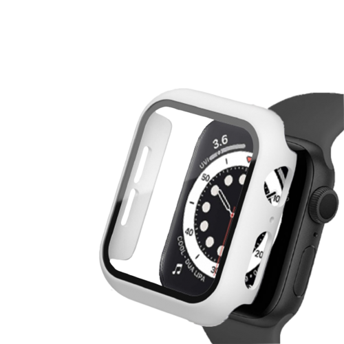 BİNANO Apple Watch 44mm Sense Kasa ve Ekran Koruyucu Beyaz