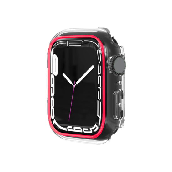 BİNANO Apple Watch 38mm Fosforlu Kasa Koruyucu Pembe BİNANO Apple Watch 38mm Fosforlu Kasa Koruyucu Pembe