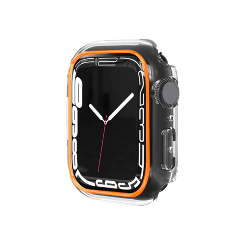 BİNANO Apple Watch 40mm Fosforlu Kasa Koruyucu Turuncu