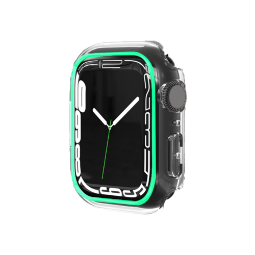 BİNANO Apple Watch 42mm Fosforlu Kasa Koruyucu Yeşil
