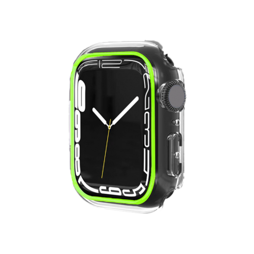 BİNANO Apple Watch 45mm Fosforlu Kasa Koruyucu Açık Yeşil
