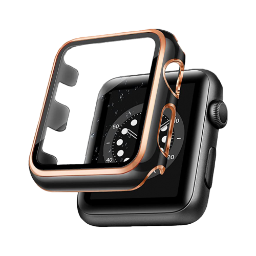BİNANO Apple Watch 40mm Star Kasa ve Ekran Koruyucu Rose Gold