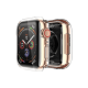 BİNANO Apple Watch 42mm Silikon Kasa ve Ekran Koruyucu Şeffaf