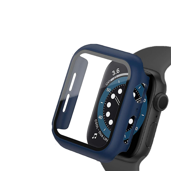 BİNANO Apple Watch 8 41mm Sense Kasa ve Ekran Koruyucu Lacivert BİNANO Apple Watch 8 41mm Sense Kasa ve Ekran Koruyucu Lacivert