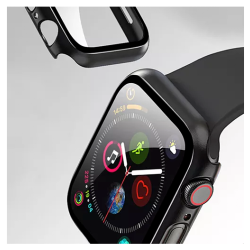 BİNANO Apple Watch 42mm Sense Kasa ve Ekran Koruyucu Lila