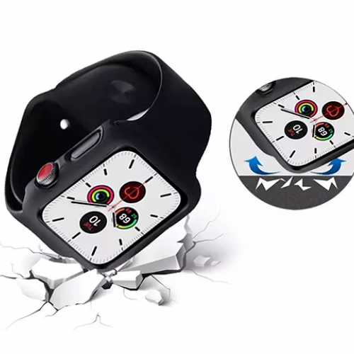 BİNANO Apple Watch 38mm Sense Kasa ve Ekran Koruyucu Açık Mavi