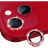 Binano Iphone 13/13 Mini Taşlı Kamera Koruyucu Kırmızı 