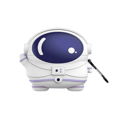 BİPOWER Airpods Pro Kılıf Astronot Mor