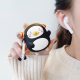 BİPOWER Airpods 1-2 Uyumlu Kılıf Sevimli Penguen Siyah BİPOWER Airpods 1-2 Uyumlu Kılıf Sevimli Penguen Siyah