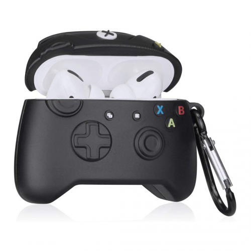 BİPOWER Airpods Pro Kılıf Joystick Siyah