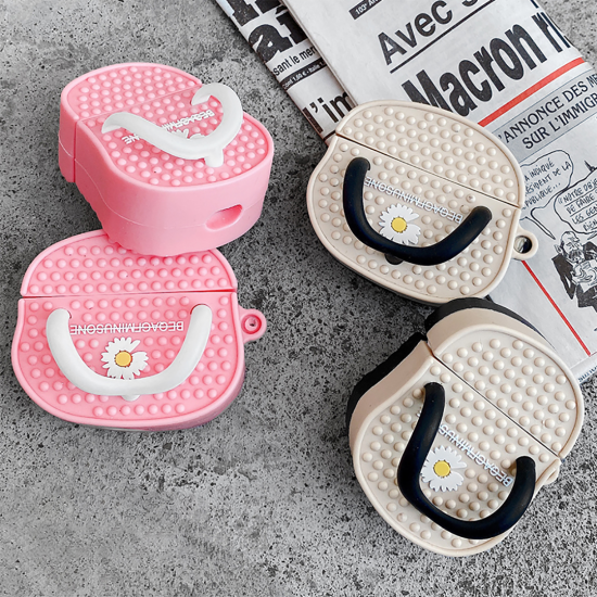 BİPOWER Airpods Pro Kılıf Terlik Pembe BİPOWER Airpods Pro Kılıf Terlik Pembe