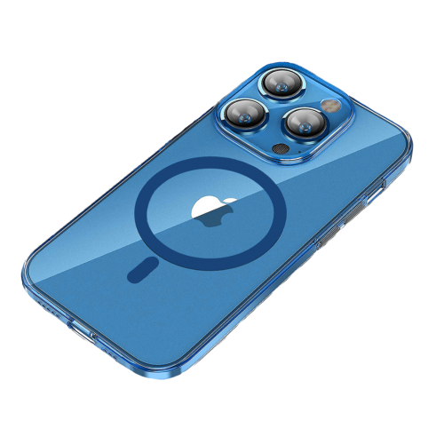 BİKAPAK Magslim Iphone 15 Pro Mavi Kapak