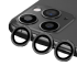 BİNANO Metal Ring Iphone 14 Pro/14 Pro Max Kamera Koruyucu Gri