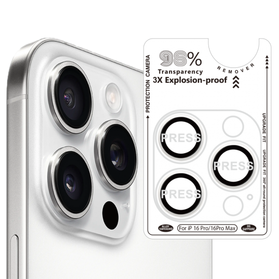 BİNANO IPHONE 16 PRO/16 PRO MAX SAFİR SİLVER KAMERA KORUYUCU BİNANO IPHONE 16 PRO/16 PRO MAX SAFİR SİLVER KAMERA KORUYUCU
