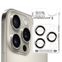 BİNANO IPHONE 16 PRO/16 PRO MAX SAFİR NATUREL KAMERA KORUYUCU