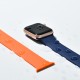 BİPOWER Apple Watch 42-44mm KRD18 Silikon Solo Kordon M Beden Lacivert