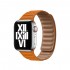 BİPOWER Apple Watch 38-40mm KRD14 Deri Kordon Turuncu