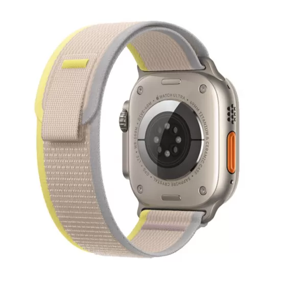 E2M Apple Watch 38-40-41MM KRD-27 Trial Bej Kordon