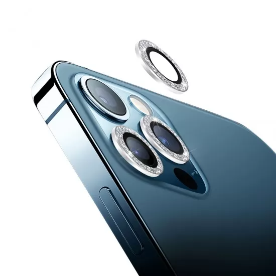 Binano iPhone 12 Diamond Kamera Koruyucu Pembe Binano iPhone 12 Diamond Kamera Koruyucu Pembe
