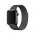 BİPOWER Apple Watch 42-44mm KRD1 Metal Hasır Kordon Gri