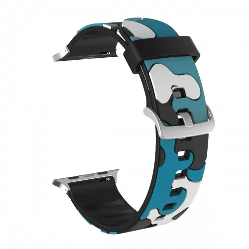 BİPOWER Apple Watch 38-40mm KRD24 Kamuflaj Kordon