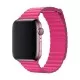 BİPOWER Apple Watch 42-44mm KRD6 Deri Bükme Kordon Pembe BİPOWER Apple Watch 42-44mm KRD6 Deri Bükme Kordon Pembe
