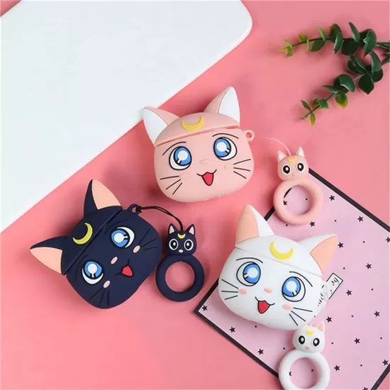 BİPOWER Airpods 1-2 Kılıf Kedi BİPOWER Airpods 1-2 Kılıf Kedi