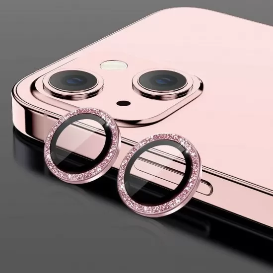 Binano iPhone 12 Diamond Kamera Koruyucu Pembe