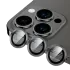 BİNANO Metal Ring Iphone 14 Pro/14 Pro Max Kamera Koruyucu Siyah