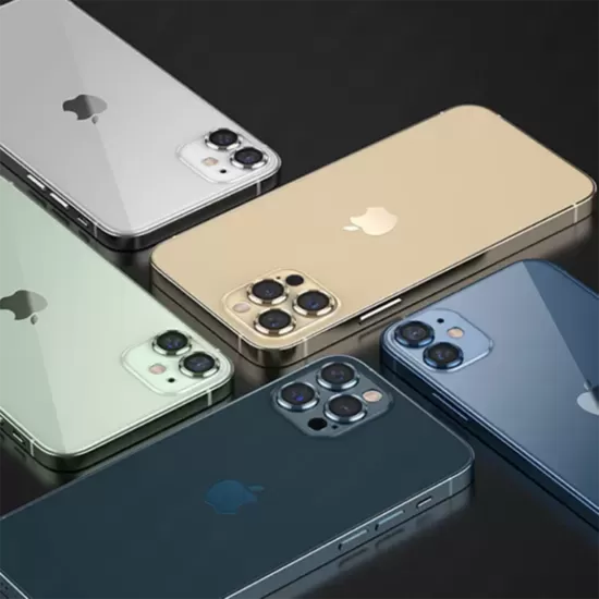 BİNANO Metal Ring Iphone 14 Pro/14 Pro Max Kamera Koruyucu Siyah
